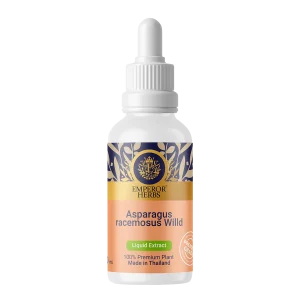 Asparagus Racemosus. Willd. (Shatavari) Liquid Extract 30 ml. (High Concentration) EMPEROR HERBS®