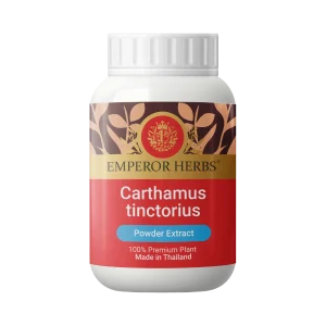 Carthamus tinctorius (Safflower) Powder Extract 60g. EMPEROR HERBS®
