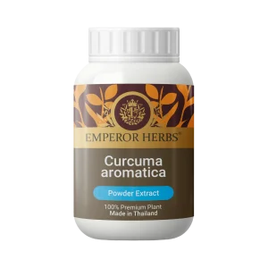 Curcuma aromatica (Kasturi Turmeric) Powder Extract 60g. EMPEROR HERBS®