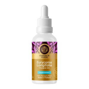 Eurycoma Longifolia (Tongkat Ali) Liquid Extract 30 ml. (High Concentration) EMPEROR HERBS®