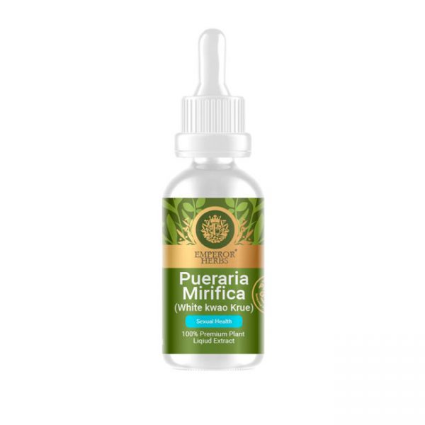 Pueraria Mirifica (White Kwao Krue) Liquid Extract 30 ml. (High Concentration) EMPEROR HERBS®