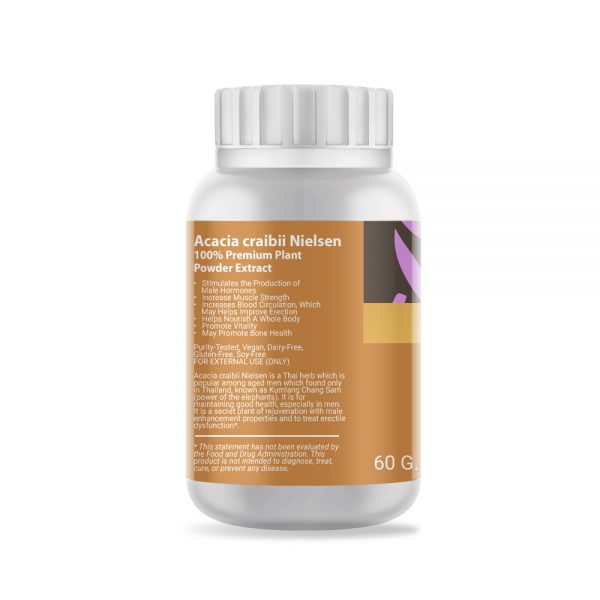 Acacia Craibii Nielsen Powder Extract 60g. EMPEROR HERBS®