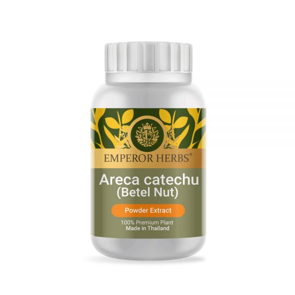 Areca Catechu (Betel Nut) Powder Extract 60g. EMPEROR HERBS®