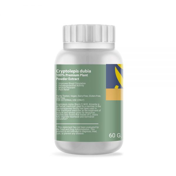 Cryptolepis Dubia Powder Extract 60g. EMPEROR HERBS®