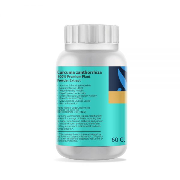 Curcuma Xanthorrhiza (Javanesa Turmeric) Powder Extract 60g. EMPEROR HERBS®