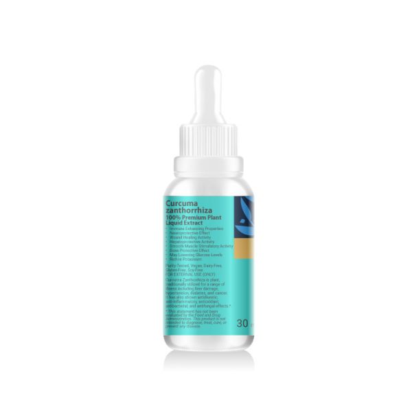 Curcuma Xanthorrhiza (Javanesa Turmeric) Liquid Extract 30 ml. (High Concentration) EMPEROR HERBS®
