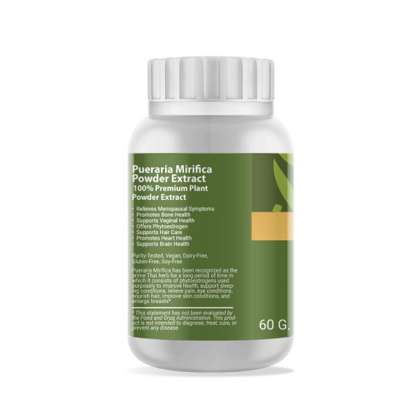 Pueraria Mirifica (White Kwao Krue) Powder Extract 60g. EMPEROR HERBS®